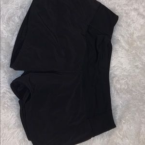 Black Lululemon shorts